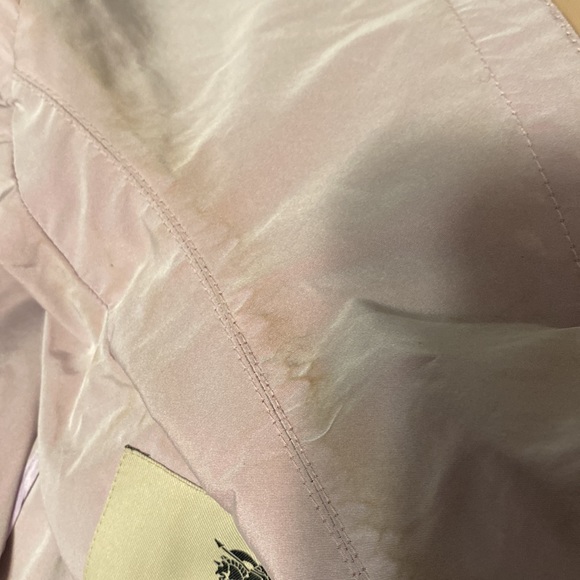 Burberry lavender raincoat like new - Picture 7 of 7